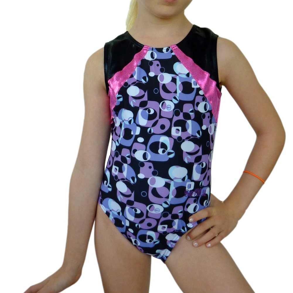 NEW! Smart Stretch Girl Gymnastics Leotard Allegro